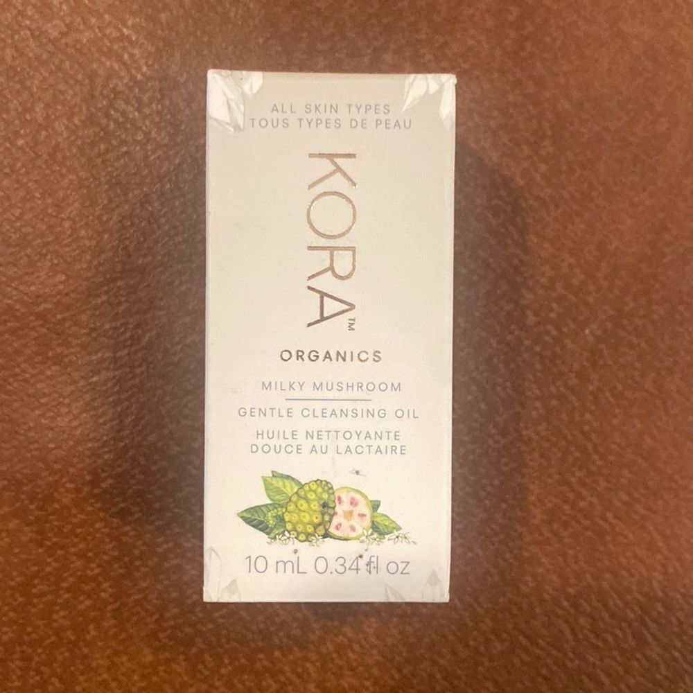 Kora Organics Milky Mushroom Gentl Cleansing Oil NWT Size 10mL